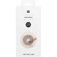 100137 2 outil de poincon punch needle bois