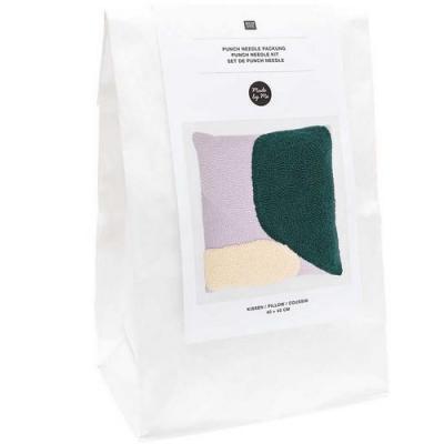 Kit Punch Needle Rico Coussin Lavande