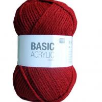 Basic acrylic bordeaux chunky 383075 005