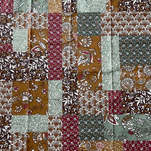 Detail tissu patchwork