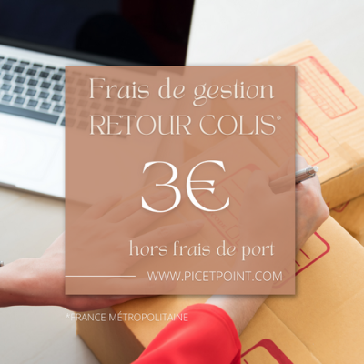 FRAIS DE GESTION RETOUR COLIS