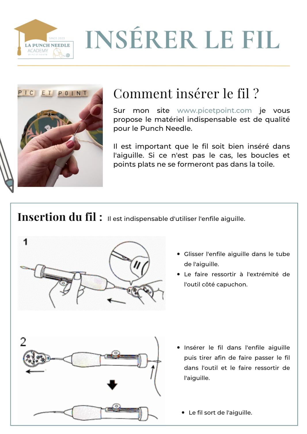 Inserer le fils page 1