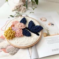 Kit fleur punch needle ricodesign