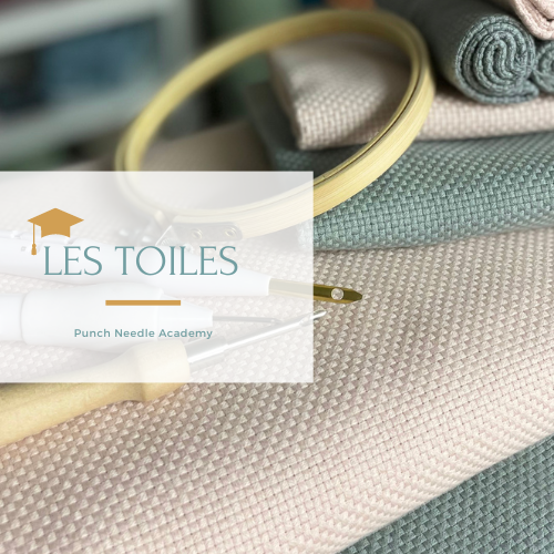 Les toiles Punch Needle