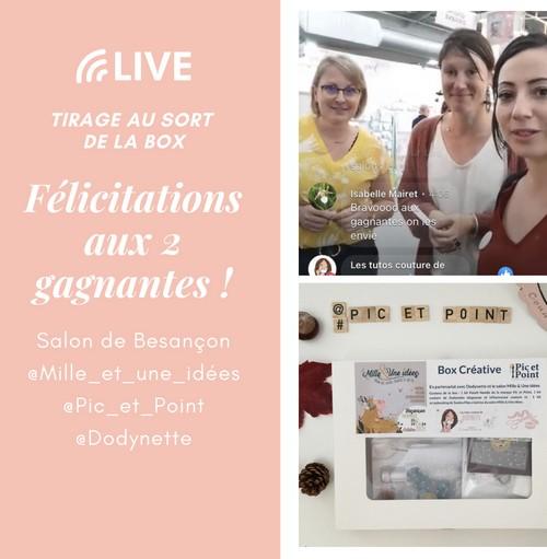 Live facebook box salon besancon dodynette