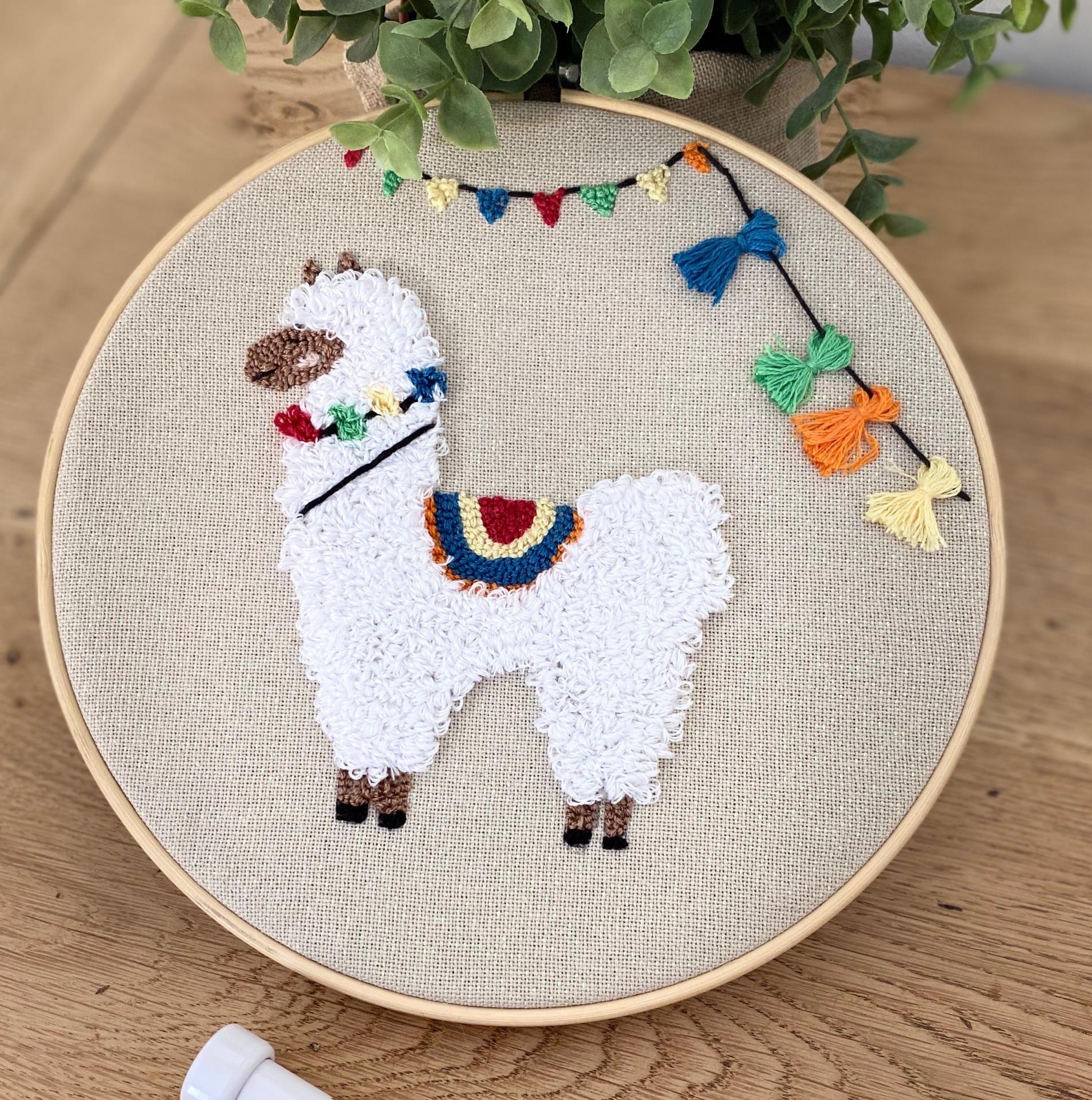 LAMA PUNCH NEEDLE !
