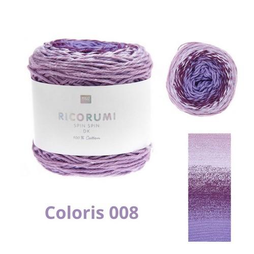 Ricorumi spin spin dk 008 lilas