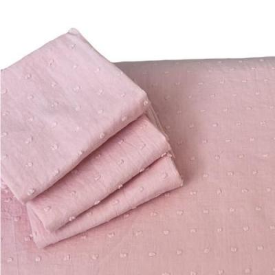 Tissu PLUMETIS coloris ROSE