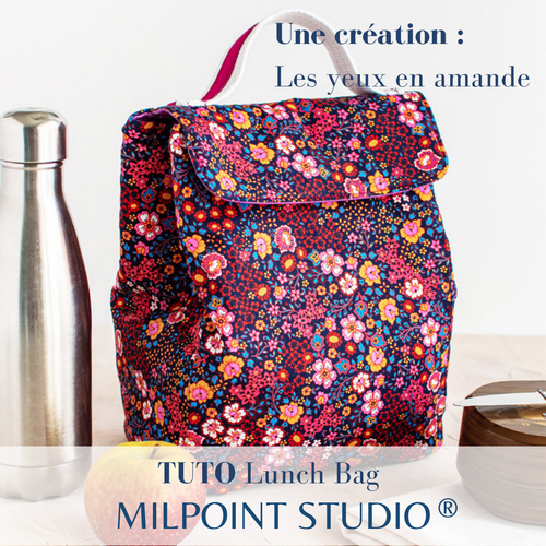 Tuto gratuit couture lunch bag