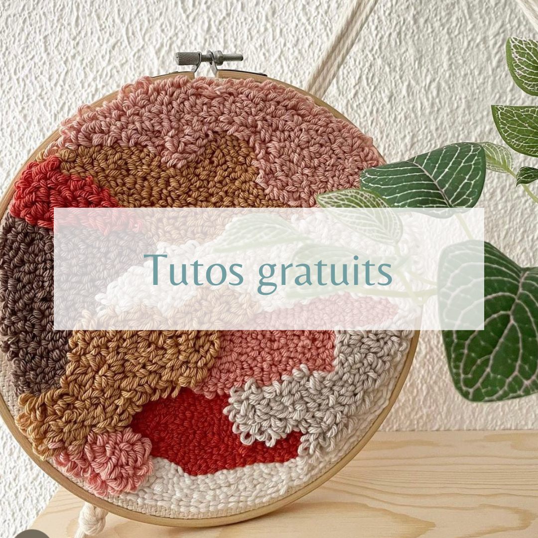 Tutos punch needle gratuits